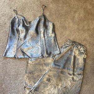 00’s Victorias Secret Satin Sleep Set